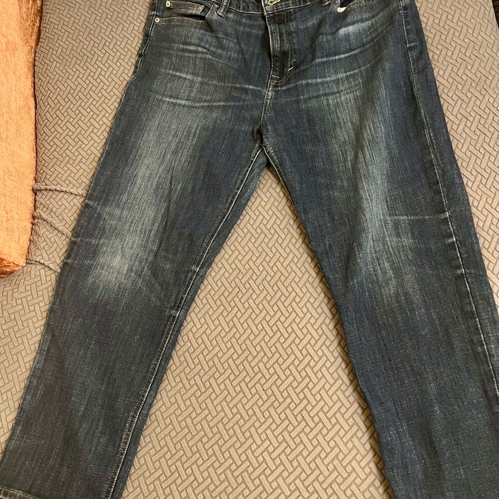 Lucky Brand Women's Straight Leg Jeans - Dark Blue